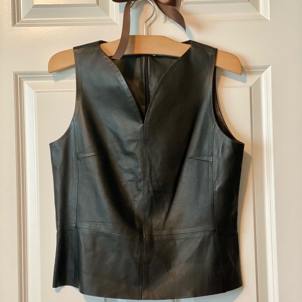 Balenciaga 100% Lambskin Leather Top
